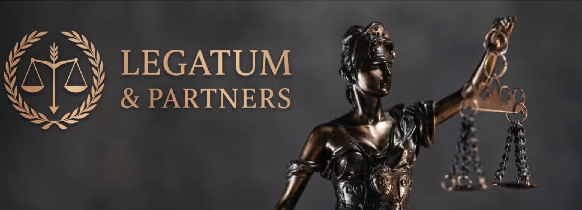 LEGATUM & PARTNERS et statue de la Justice